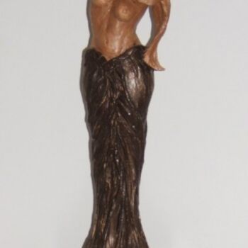 Sculpture titled "La gitane" by Alain Ravaut, Original Artwork