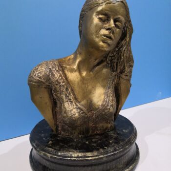 Escultura intitulada "Vague à l'ame" por Alain Ravaut, Obras de arte originais, Bronze