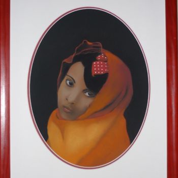 Peinture intitulée "Jeune fille de Mous…" par Alain Vasselin, Œuvre d'art originale