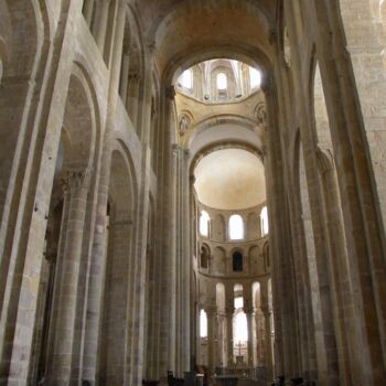 Photographie intitulée "Nef de Conques" par Alan Barthe, Œuvre d'art originale, Photographie argentique