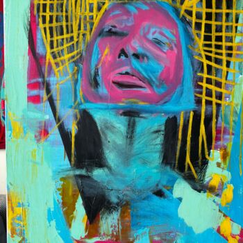 Peinture intitulée "Strong" par Alan Chac, Œuvre d'art originale, Acrylique