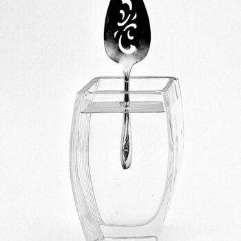 Sculpture intitulée "Weightless (Silver…" par Alan Lawrence, Œuvre d'art originale, Résine