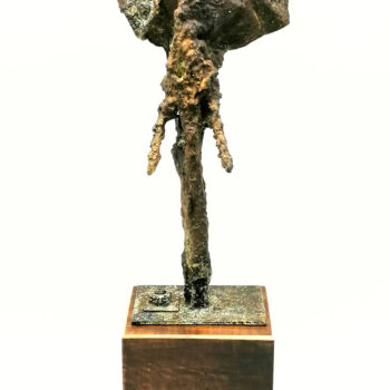 Sculpture intitulée "The Elephant" par Alan Harris, Œuvre d'art originale, Plâtre