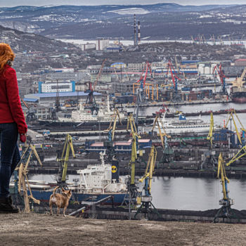 "Murmansk girl - Sig…" başlıklı Fotoğraf Alban Luherne tarafından, Orijinal sanat, Fotoşopsuz fotoğraf