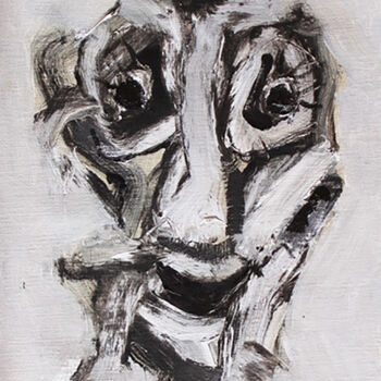 Картина под названием "Un pianista. - A pi…" - Albert Cruells, Подлинное произведение искусства, Акрил