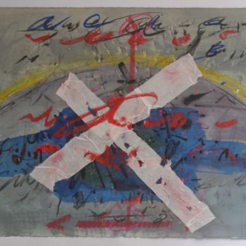 Painting titled "Somni nu" by Albert Casals, Original Artwork, Other