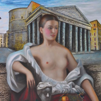 Pittura intitolato "csc-0269.jpg" da Albertino Spina, Opera d'arte originale, Olio