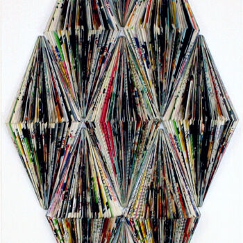 Sculpture intitulée "Celaeno" par Alberto Fusco, Œuvre d'art originale, Papier
