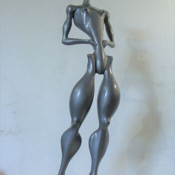 Скульптура под названием "top model" - Alberto Kissola, Подлинное произведение искусства