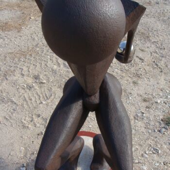 Sculpture intitulée "petanca" par Alberto Kissola, Œuvre d'art originale