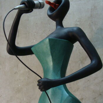 Escultura titulada "tina2" por Alberto Kissola, Obra de arte original, Resina