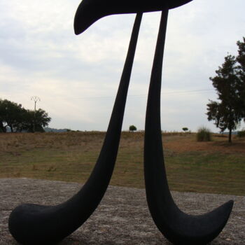 Escultura intitulada "pi" por Alberto Kissola, Obras de arte originais