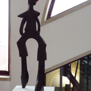 Rzeźba zatytułowany „Madona” autorstwa Alberto Kissola, Oryginalna praca, Inny