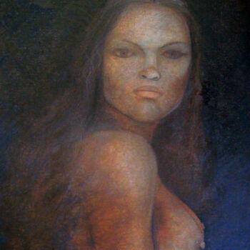 Картина под названием "Women" - Alberto Thirion, Подлинное произведение искусства, Масло