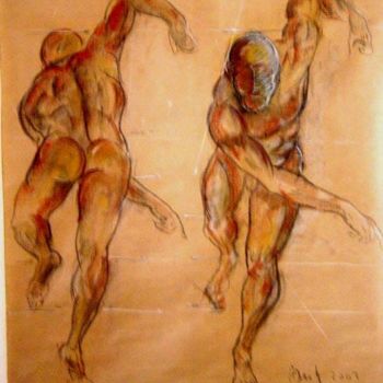 Malerei mit dem Titel "fig 6" von Alberto Bertti, Original-Kunstwerk, Öl