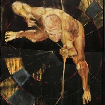 Malerei mit dem Titel "archet.jpg" von Alberto Bertti, Original-Kunstwerk, Öl