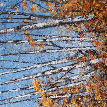 Painting titled "trees 20190202-1041…" by Alberto Bosisio, Original Artwork