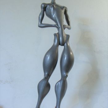 Skulptur mit dem Titel "top model" von Alberto Kissola, Original-Kunstwerk