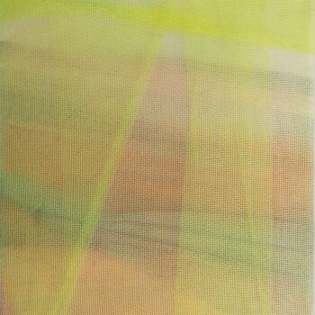 Peinture intitulée "no title 01" par Aldo Carnevale, Œuvre d'art originale, Fibre Textile Monté sur Châssis en bois