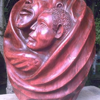 Sculpture titled "Família" by Alceo Luiz De Costa Dcosta, Original Artwork