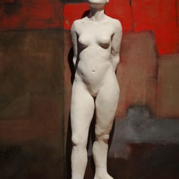 Sculpture intitulée "Degas" par Alchen, Œuvre d'art originale