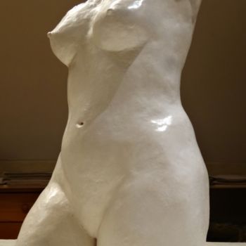 Sculptuur getiteld "grand-tronc-debout" door Alchen, Origineel Kunstwerk