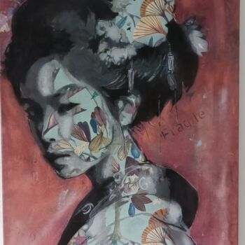 Peinture intitulée "China Girl" par Alder, Œuvre d'art originale, Acrylique Monté sur Châssis en bois