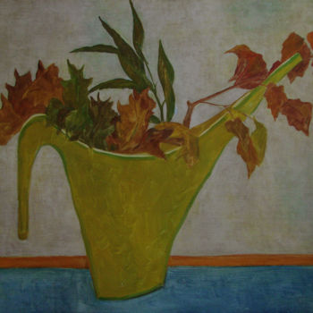 Картина под названием "Букет сухих листьев" - Алексей Филиппов, Подлинное произведение искусства