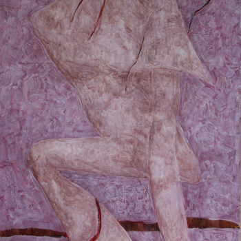 Картина под названием "Фигура и драпировка" - Алексей Филиппов, Подлинное произведение искусства