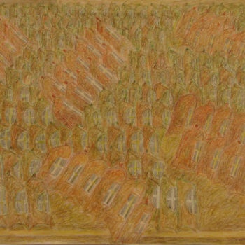 Pittura intitolato "Действие сил" da Aleksei Filippov, Opera d'arte originale