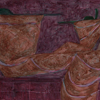 Peinture intitulée "Египетский мотив" par Aleksei Filippov, Œuvre d'art originale