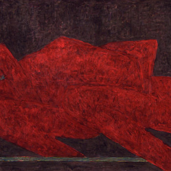 "Красная фигура" başlıklı Tablo Алексей Филиппов tarafından, Orijinal sanat