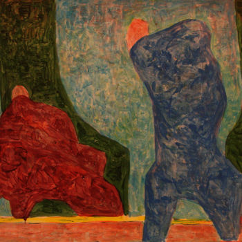 Картина под названием "Моление о чаше" - Алексей Филиппов, Подлинное произведение искусства