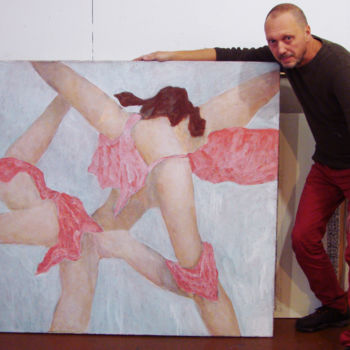 Картина под названием "Темпера на холсте,…" - Алексей Филиппов, Подлинное произведение искусства