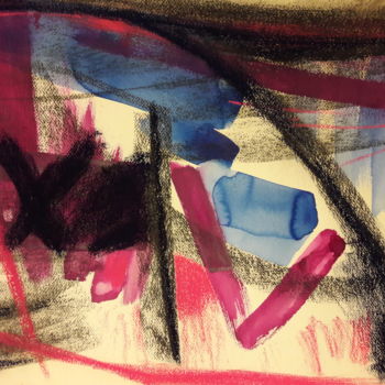 Pittura intitolato "barabba-2-2016.jpg" da Bisi, Opera d'arte originale, Gouache