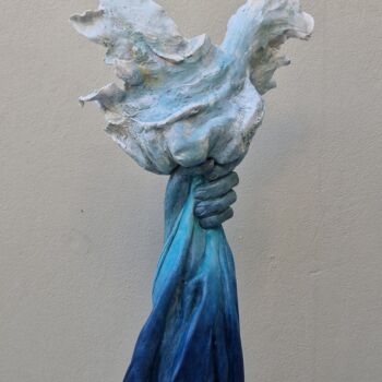 Sculpture intitulée "Sin título" par Alejandra Valeiro, Œuvre d'art originale, Argile