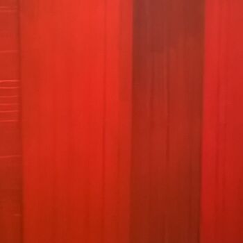 Pintura titulada "Rojo deep" por Alejandro Alvarez Ruiz, Obra de arte original, Acrílico