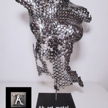 Escultura titulada "TORS V" por Alejandro Henriksen, Obra de arte original, Metales