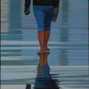 Pintura titulada "paseo.jpg" por Alejandro Fajardo, Obra de arte original