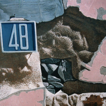 Pintura titulada "numero-48-ii.jpg" por Alejandro Fajardo, Obra de arte original