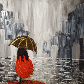 Pintura titulada "После дождя" por Aleks, Obra de arte original, Acrílico