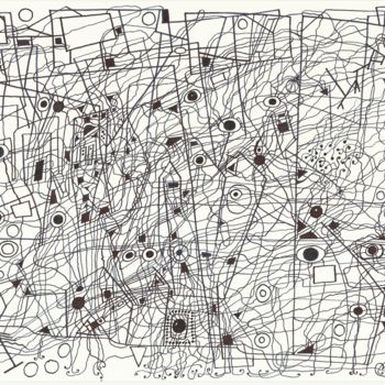 Рисунок под названием "Damnatio memoriae o…" - Александр Глухов, Подлинное произведение искусства, Чернила
