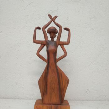 Скульптура под названием "Viar" - Александр Степанов, Подлинное произведение искусства, Дерево
