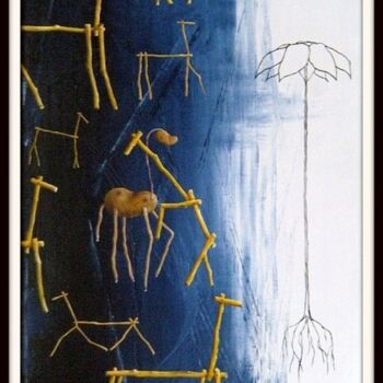 Картина под названием "КАРТОШКИНЫ СНЫ" - Александр Валуев, Подлинное произведение искусства, Другой