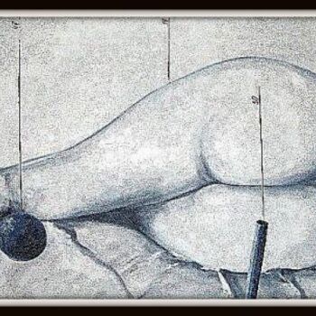 Картина под названием "ФИГУРЫ" - Александр Валуев, Подлинное произведение искусства, Масло