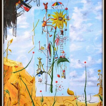 Картина под названием "ДО И ПОСЛЕ." - Александр Валуев, Подлинное произведение искусства, Масло