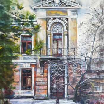 Painting titled "The old place" by Aleksandr Zhivago, Original Artwork, Oil