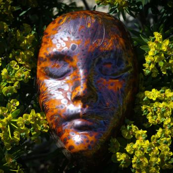 Scultura intitolato "Acid Jungle" da Aleksandra Luminor, Opera d'arte originale, Ceramica