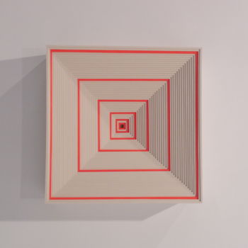 "Endless fluo point" başlıklı Heykel Aleksandra Petkovic tarafından, Orijinal sanat, Mixed Media