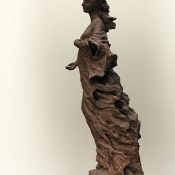 Sculpture intitulée "Pregnant" par Aleksandra Kann-Bogomilska, Œuvre d'art originale